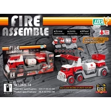 ASSEMBLED FIRE ENGINES 3 IN 1
