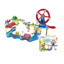 B/O RAILWAY CAR W/82PCS