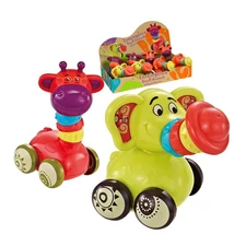 Carton animal car