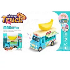 1:36 PULL BACK ALLOY INDUCTION CAR - BANANA