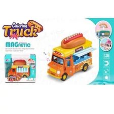 1:36 PULL BACK ALLOY INDUCTION CAR - HOTDOG