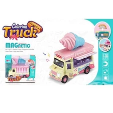 1:36 PULL BACK ALLOY INDUCTION CAR - ICECREAM