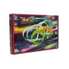 GLOW IN THE DARK RACING TRACK