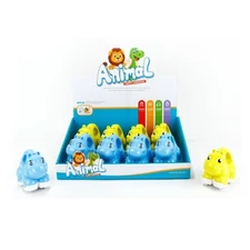FRICTION HIPPO,2COLOR MIXED,8PCS/BOX