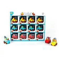 FRICTION TRUCK, 3COLOR, 12PCS/BOX