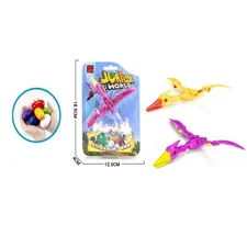 DEFORMATION   DINOSAUR, RED/YELLOW MIXED