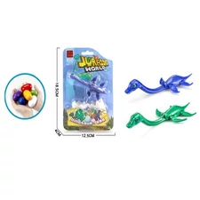 DEFORMATION DINOSAUR, BLUE/GREEN MIXED