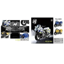 1:14 PULL BACK ALLOY MOTORCYCLE CLASSIC