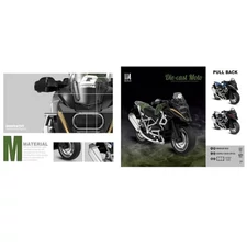 1:14 PULL BACK ALLOY MOTORCYCLE MATERIAL