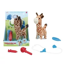 PLUSH GIRAFFE WITH FIRST AID SET