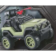 FIVE-WAY REMOTE CONTROL MILITARY VEHICLE/2 COLOR (W/O BATTERY)