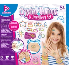 Crystal tattoos- jewellery set 
