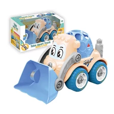 DIY Cartoon construction car - girl