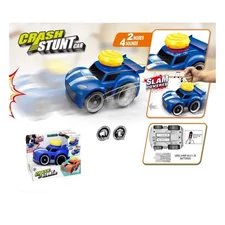 CRASH STUNT CAR, BLUE