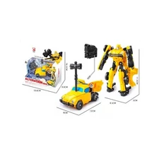 ALLOY DEFORMATION SET, YELLOW CAR
