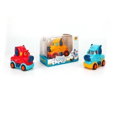FRICTION CAR,TRUCK(3 COLOR MIXED)