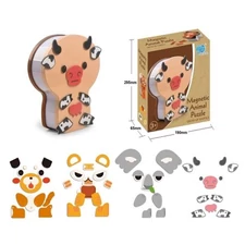 3D MAGNETIC ANIMAL PUZZLE SET