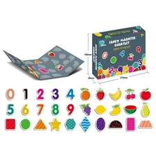 MAGNETIC PUZZLE SET, FRUIT