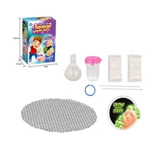 SQUEEZE MESH BALL SET, GLOW IN THE DARK