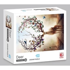 DEER  PUZZLE, 1000PCS