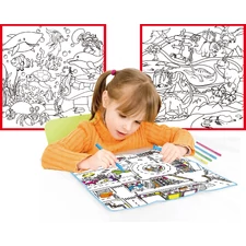 Coloring canvas