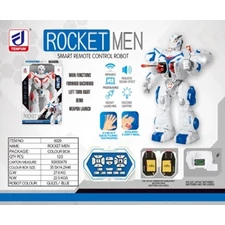 RC ROBOT SHOOTING SOFT BULLETS(ROCKET MEN)