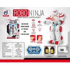 RC ROBOT SHOOTING FLYING SAUCER - ROBO NINJA