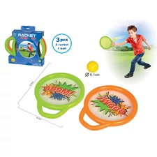 RACKET SET (GREEN/ORANGE)