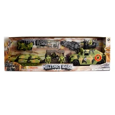 SOLDIER PLAY SET W / SOUND & INCLUDED BATTERY