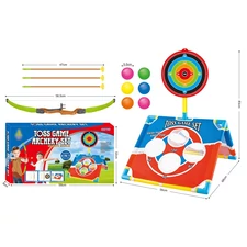 TOSS GAME ARCHERY SET W/ 6 PCS BALL