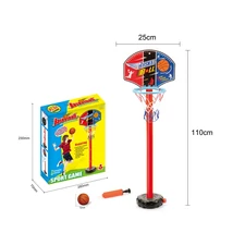 BASKETBALL STAND W/ INFLATOR & BASKETBALL