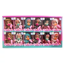 6” RUBBER DOLL W/ LACRIMATION & PACIFIER