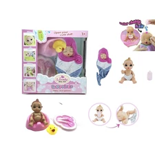 6” SOLID BODY PEEING DOLL W/ ACCESSORIES
