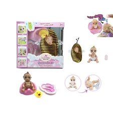 6” SOLID BODY PEEING DOLL W/ ACCESSORIES