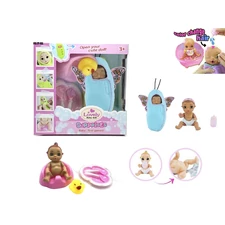 6” SOLID BODY PEEING DOLL W/ ACCESSORIES