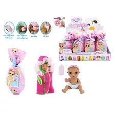 6” SOLID BODY PEEING DOLL W/ ACCESSORIES, 12 PCS