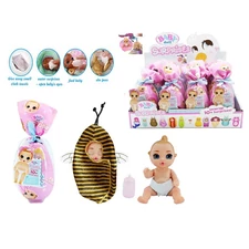 6” SOLID BODY PEEING DOLL W/ ACCESSORIES, 12 PCS