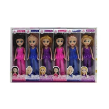 7” BENDABLE DOLL, 12 PCS/ DISPLAY BOX