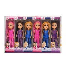 7” BENDABLE DOLL, 12 PCS/ DISPLAY BOX