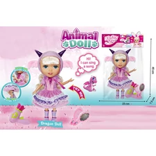 12” JOINTS BODY DOLL W/ MUSIC & ACCESSORIES