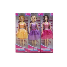 11.5” SOLID BODY DOLL (3 COLORS)