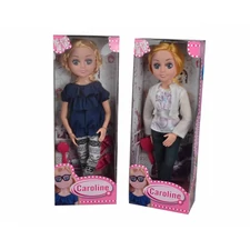 18” DOLL W/INTERLINKAGE (2 ASST)