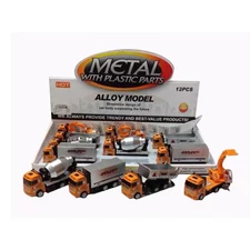 SLIDE WHEEL METAL TRUCK (12 PCS/BOX, 4 ASST)