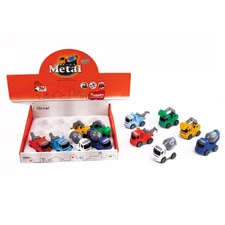 FRICTION METAL TRUCK W / ACTION (12 PCS/BOX)