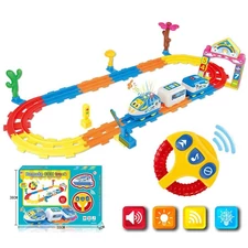 R/C RAILWAY CAR W / LIGHT & MUSIC