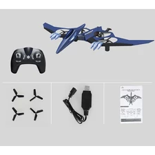 R/C FOUR-AXIS AIRCRAFT W/USB WIRE, BLUE, SILVER