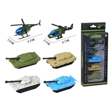 KIDS DIECAST MILITARY TOY PLANE MODEL DIECAST TANK