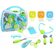 FUNNY PRETEND TOY SET PLASTIC DOCTOR SET TOY FOR KIDS