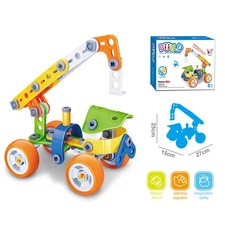BUILD&PLAY CRANECAR BLOCKS(98PCS)