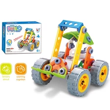 BUILD&PLAY FORKLIFT BLOCKS(84PCS)